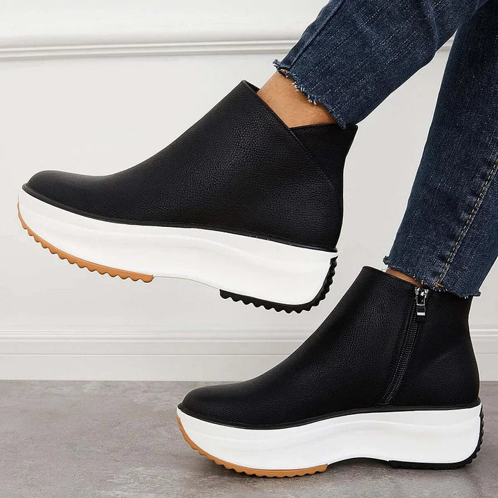 GARANCE | Leather Ankle Boots