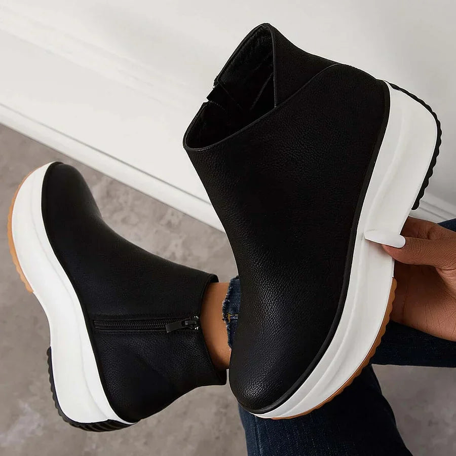 GARANCE | Leather Ankle Boots