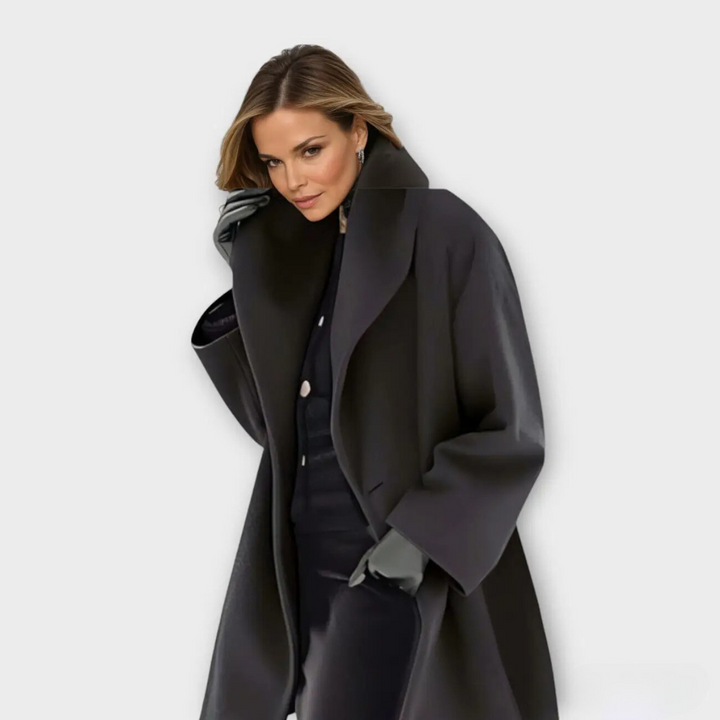 VERA | Timeless High Collar Windbreaker Coat