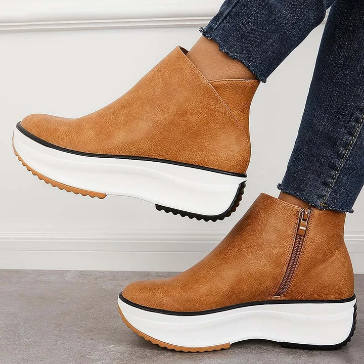 GARANCE | Leather Ankle Boots