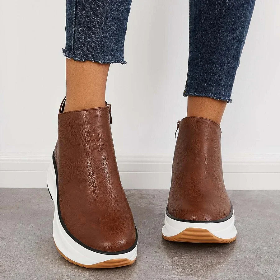 GARANCE | Leather Ankle Boots