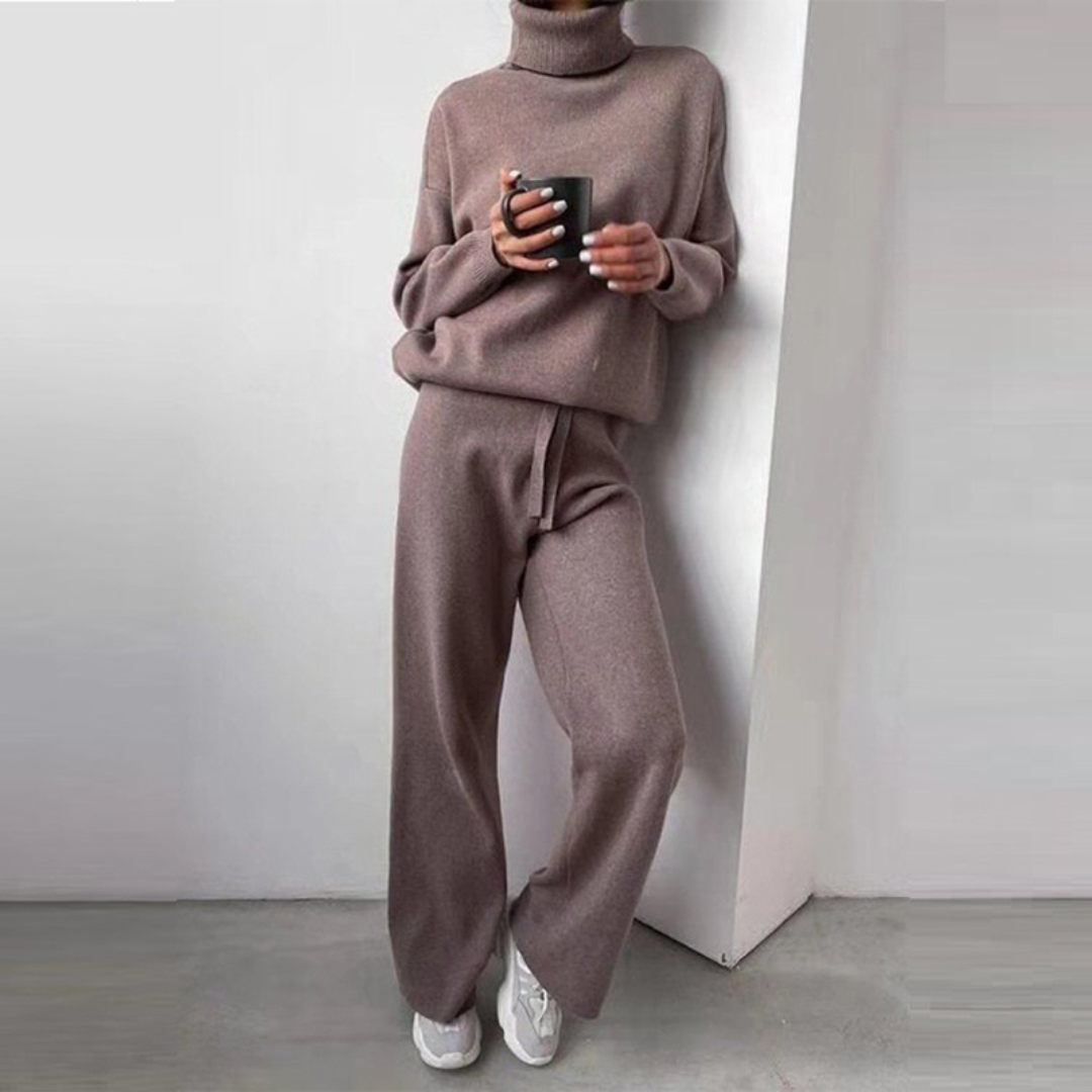 YARA | 2-piece set, sweater with turtleneck and long pants