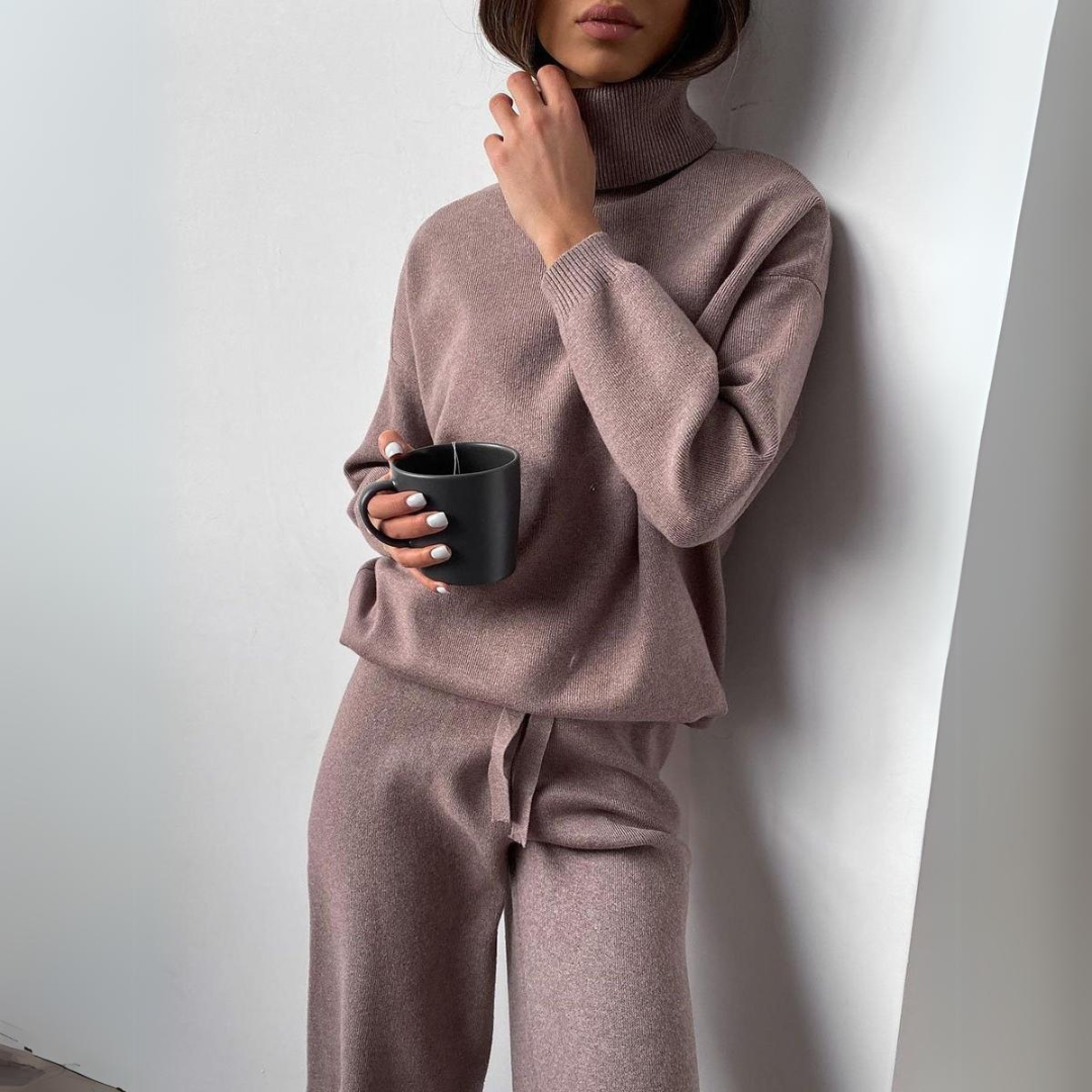 YARA | 2-piece set, sweater with turtleneck and long pants