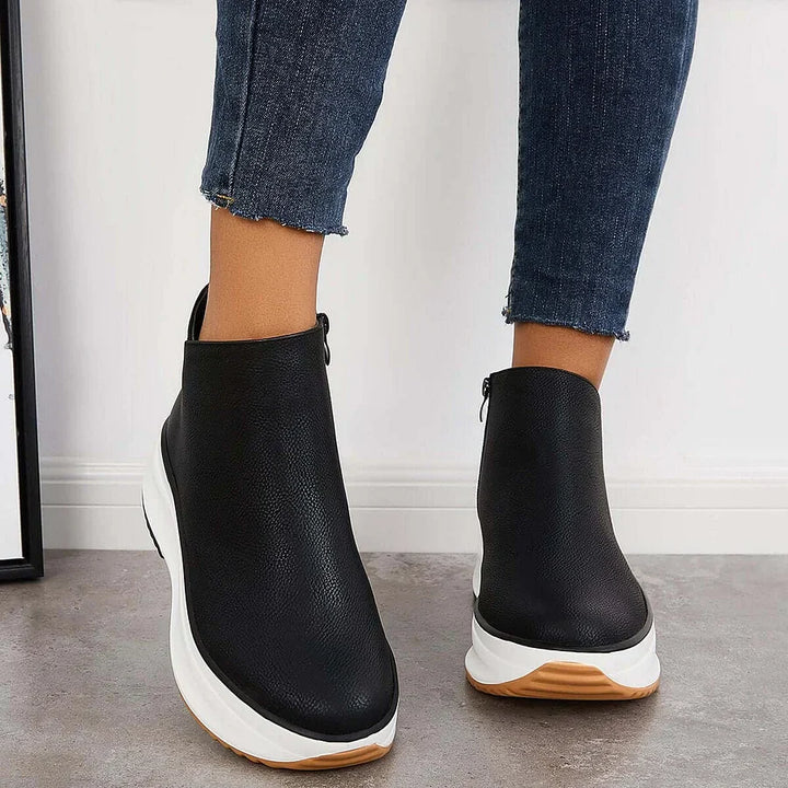 GARANCE | Leather Ankle Boots