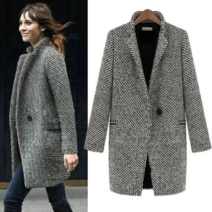 SIMONA | Elegant Long Coat