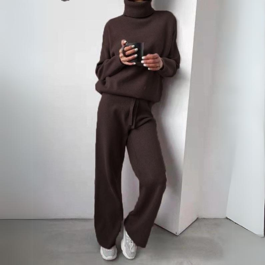 YARA | 2-piece set, sweater with turtleneck and long pants