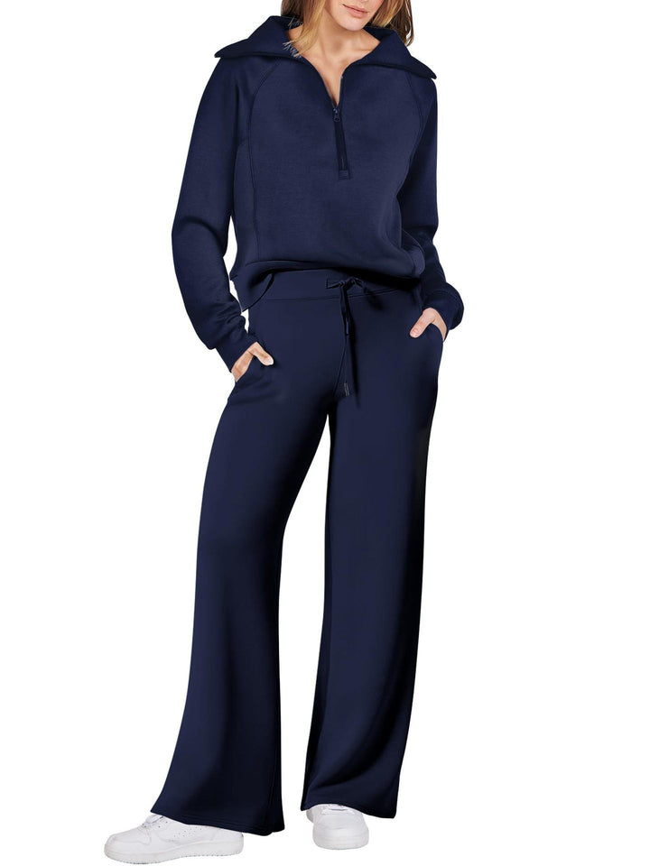 EVELYN ZIP | CASUAL SWEATSUIT SET