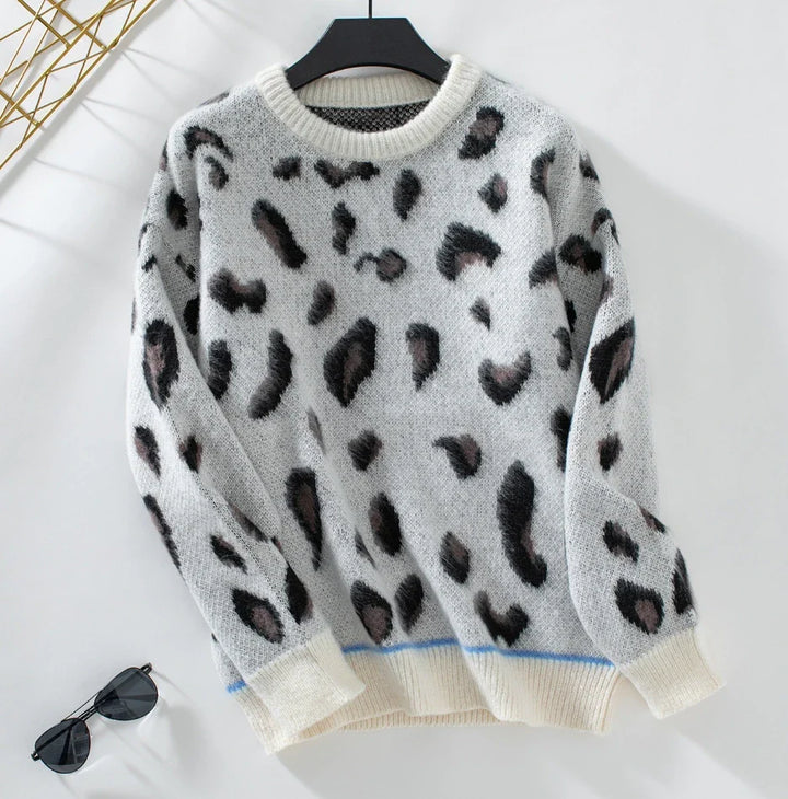 Sheryl | Leopard Wool Sweater