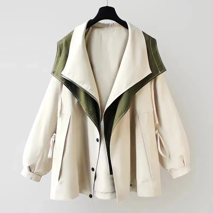 GABRIELA | Elegant Water-Repellent Trench coat