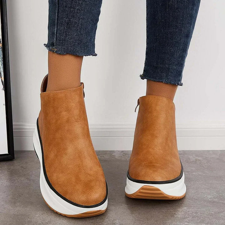 GARANCE | Leather Ankle Boots