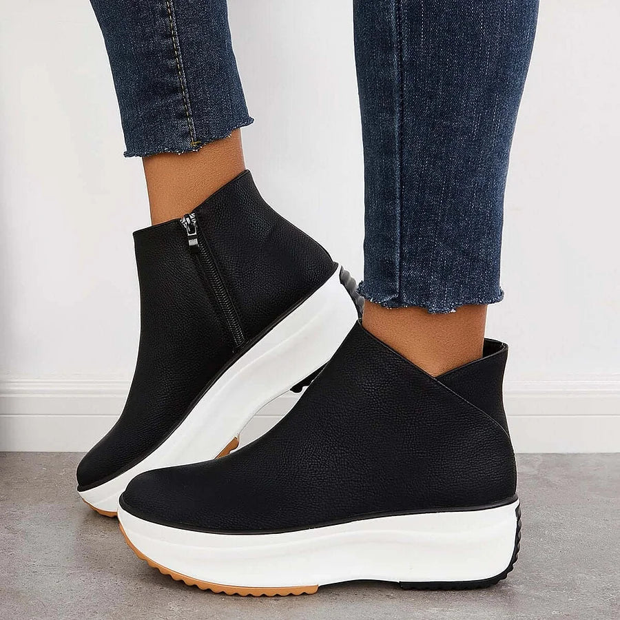 GARANCE | Leather Ankle Boots