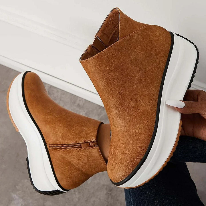 GARANCE | Leather Ankle Boots