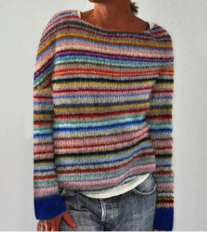 KIRRA | WOMEN'S RETRO KNIT SWEATER